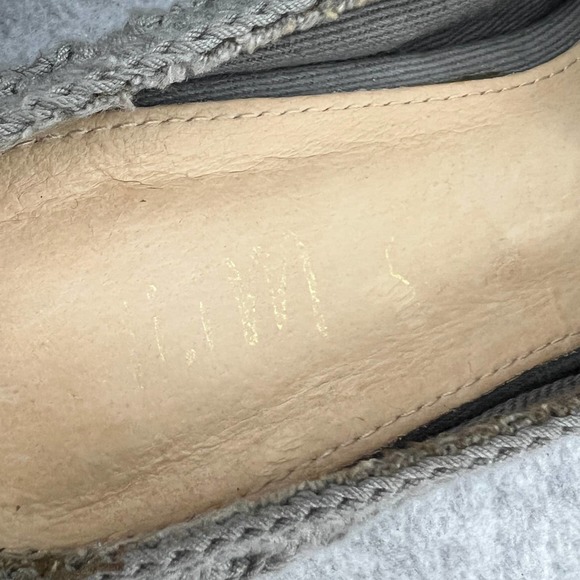 Mi.Im Crochet Woven Slip-On Mule Flat Shoe, point toe-Clog -Gray -Women size 7 - Picture 11 of 12